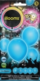 ILLOOMS 5er LED Ballon Blau