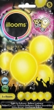 ILLOOMS 5er LED Ballon Gelb